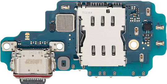 Charging Port Board Sim Card Reader Samsung Galaxy S23 Ultra 5g S918u Us Version Premium