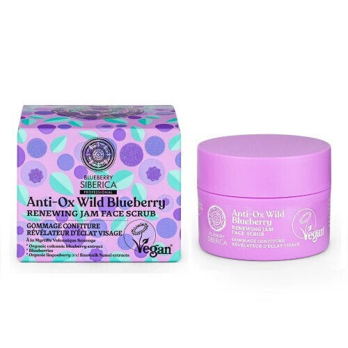 Natura Siberica Anti Ox Wild Blueberry Face Scrub Cream 50ml