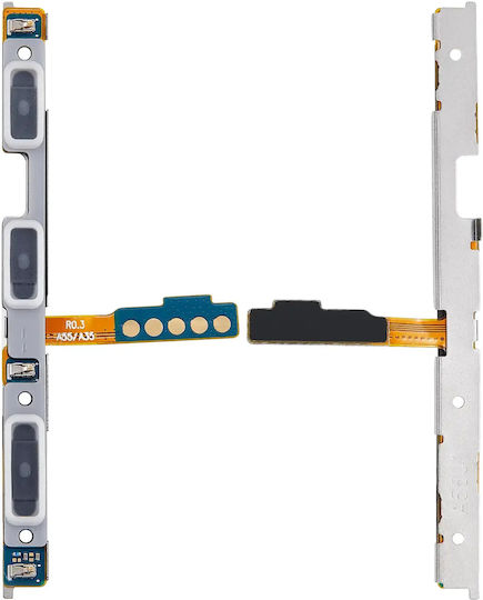 Power Volume Button Flex Cable Samsung Galaxy A35 5g A356 2024 A55 5g A556 2024 Premium