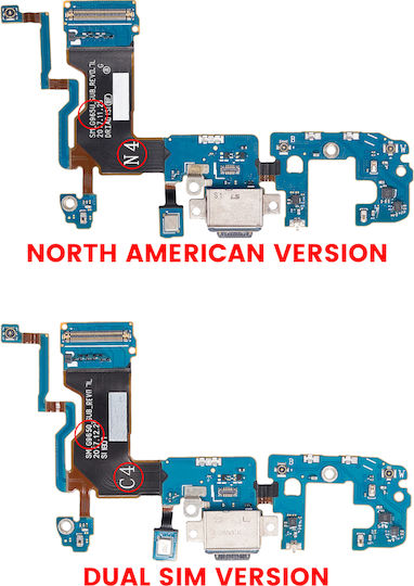 Charging Port Flex Cable Samsung Galaxy S9 Plus G965u Us Version