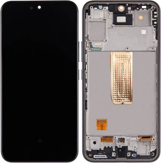 Oled Assembly Frame Samsung Galaxy A54 5g A546 2023 Us & International Version Aftermarket Plus Graphite