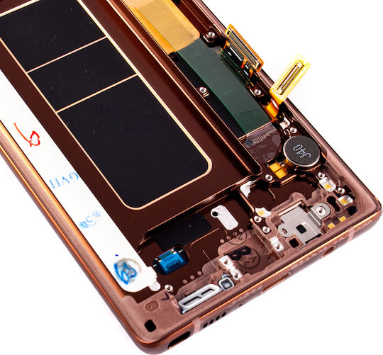 Oled Assembly Frame Samsung Galaxy Note 9 Service Pack Metallic Copper