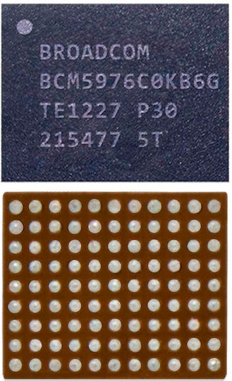 Cumulus Сензорен Екран Дигитайзер Контролер Ic Iphone 5 До 6 Plus Ipad Air 1 Air 2 Mini 1 Mini 2 Mini 3 Mini 4 Ipad 5 2017 Bcm5976 63 Пина 10 Броя Broadcom