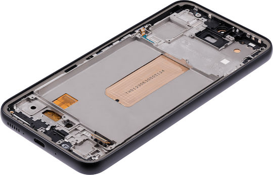Oled Assembly Frame Samsung Galaxy A54 5g A546 2023 Us & International Version Aftermarket Plus Graphite
