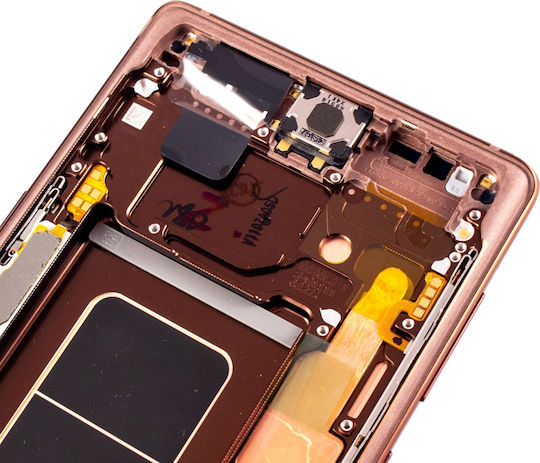 Oled Assembly Frame Samsung Galaxy Note 9 Service Pack Metallic Copper