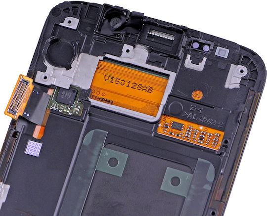 Oled Assembly Frame Samsung Galaxy S6 Edge Cdma Verizon Sprint Service Pack Black Sapphire