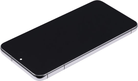 Oled Assembly Frame Samsung Galaxy S22 Plus 5g Service Pack White