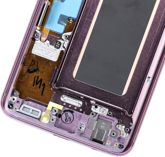 Oled Asamblare cu ramă Samsung Galaxy S9 Service Pack Violet Liliac