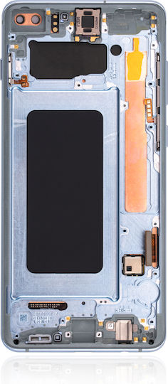 Oled Assembly Frame Samsung Galaxy S10 Plus Service Pack Prism Blue
