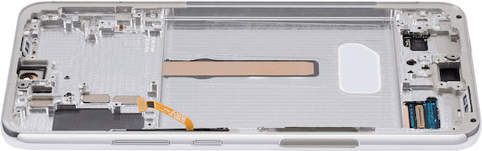 Oled Assembly Frame Samsung Galaxy S22 Plus 5g Service Pack White