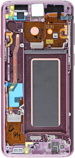 Oled Asamblare cu ramă Samsung Galaxy S9 Service Pack Violet Liliac