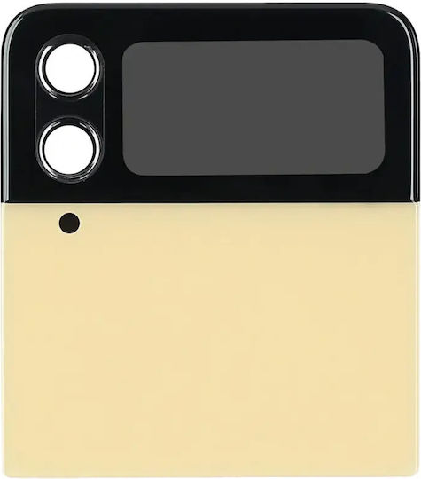 Outer Oled Assembly Samsung Galaxy Z Flip 4 5g Service Pack Gold