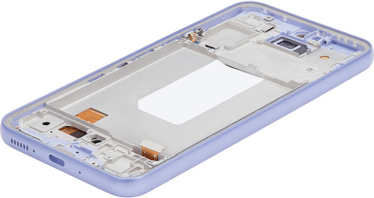 Oled Ersatzbildschirm mit Rahmen Samsung Galaxy A54 5G A546 2023 Us & International Version Aftermarket Plus Lila