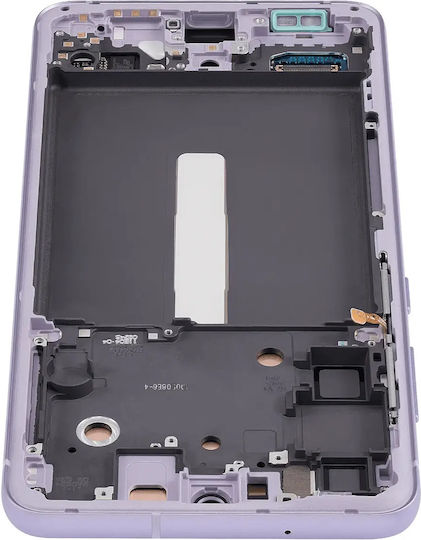 Oled Assembly Frame Samsung Galaxy S21 Fe 5g Us & International Version Aftermarket Plus 120hz Lavender