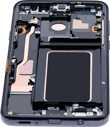 Oled Asamblare cu ramă Samsung Galaxy S9 Plus Aftermarket Plus Negru Miezul Nopții