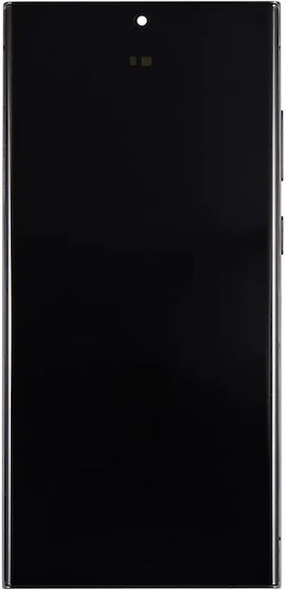 Oled Assembly Frame Samsung Galaxy S23 Ultra Us & International Aftermarket Pro 120hz Phantom Black