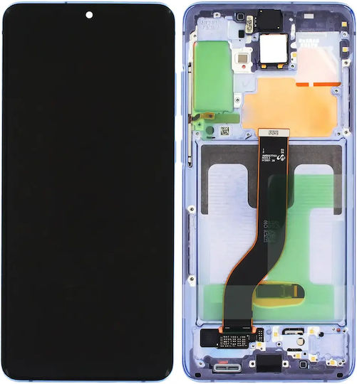 Oled Assembly Frame Samsung Galaxy S20 Plus 5g Service Pack Purple