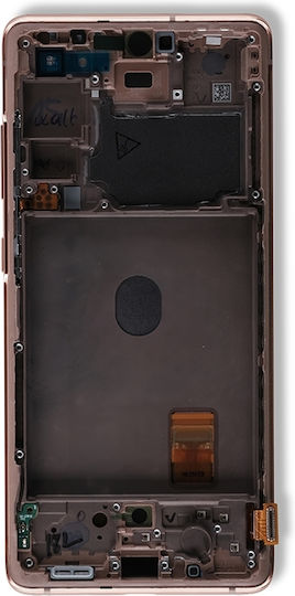 Oled Assembly Frame Samsung Galaxy S20 Fe 4g 5g Service Pack Cloud Orange