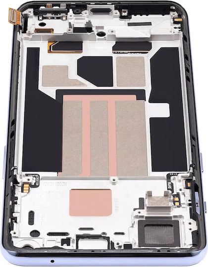 Asamblare OLED cu ramă OnePlus Nord 2 5G aftermarket Plus Gri Sierra