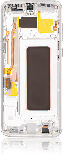 Oled Assembly Frame Samsung Galaxy S8 Plus Aftermarket Plus Arctic Silver