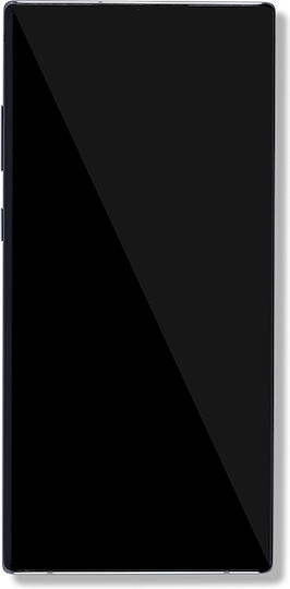 Oled Montage Rahmen Samsung Galaxy Note 10+ 5G Service Pack Aura Glow Silber