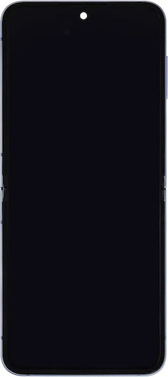 Innen-OLED-Baugruppe Rahmen Samsung Galaxy Z Flip 6 5G US & International Aftermarket Blau