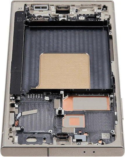 OLED Ersatzbildschirmrahmen Samsung Galaxy S24 Ultra Us & Internationale Version Aftermarket Plus Titan-Grau