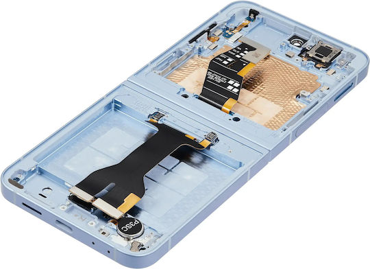 Innen-OLED-Baugruppe Rahmen Samsung Galaxy Z Flip 6 5G US & International Aftermarket Blau