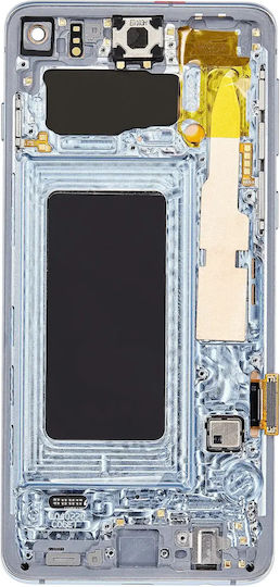 OLED модул рамка Samsung Galaxy S10 aftermarket Plus Prism син