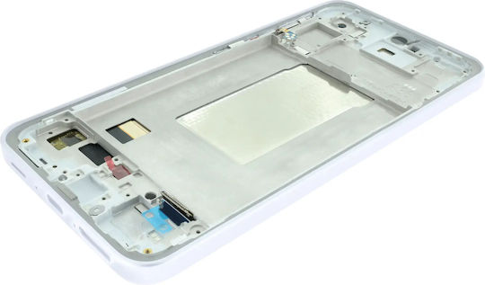 Oled Ersatzbildschirm mit Rahmen Samsung Galaxy A36 5G A366 2025 Aftermarket Plus Lavendel