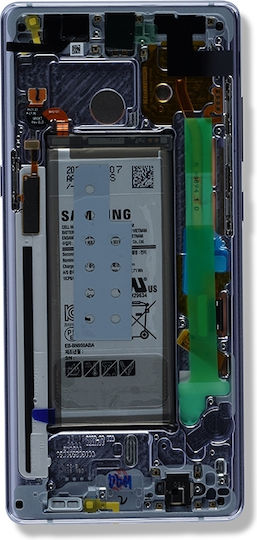 Oled Assembly Rahmen Samsung Galaxy Note 8 Service Pack Orchideengrau