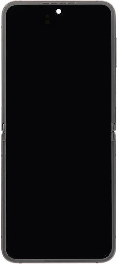Inner Oled Assembly Frame Samsung Galaxy Z Flip 6 5g Us & International Service Pack Silver Shadow