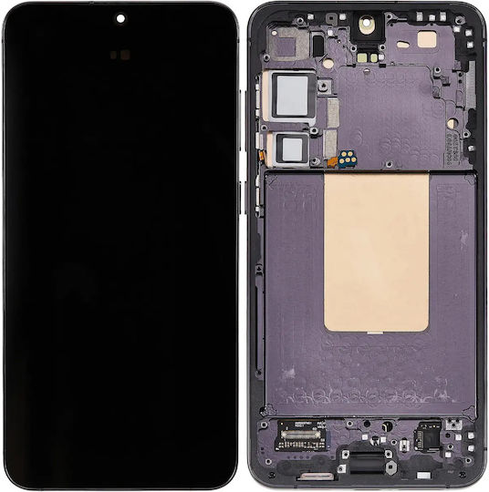 Oled Asamblare Cu Ramă Samsung Galaxy S24 Plus 5g Versiune US și Internațională Service Pack Negru Onyx