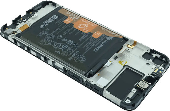 Lcd Assembly Frame Huawei Y6p 2020 Service Pack Midnight Black