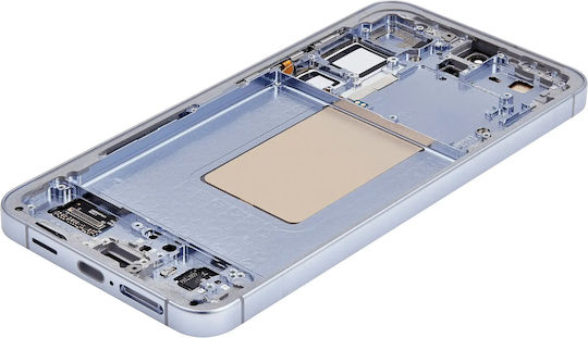 Oled Асембли Рамка Samsung Galaxy S24 Plus 5g US и International Version Aftermarket Plus Sapphire Blue