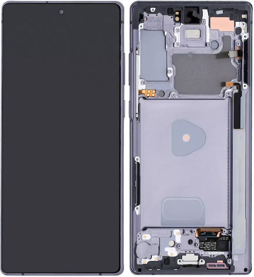 Oled Assembly Rahmen Samsung Galaxy Note 20 5g Service Pack Mystic Grau