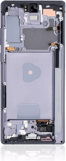 Oled Assembly Rahmen Samsung Galaxy Note 20 5g Service Pack Mystic Grau