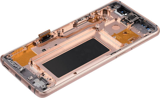 Oled Assembly Frame Samsung Galaxy S9 Aftermarket Plus Sunrise Gold