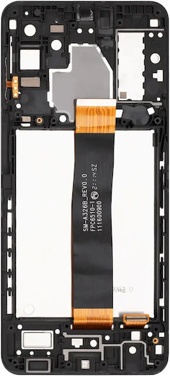 Lcd Assembly Frame Samsung Galaxy A32 5g A326 2021 Toate Modelele Aftermarket Plus Awesome Negru