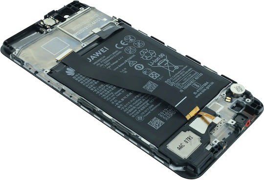 Lcd Assembly Frame Huawei P10 Genuine Oem Black