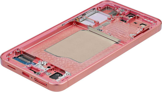 Oled Assembly Rahmen Samsung Galaxy S25 5G Us & International Aftermarket Plus Korallenrot
