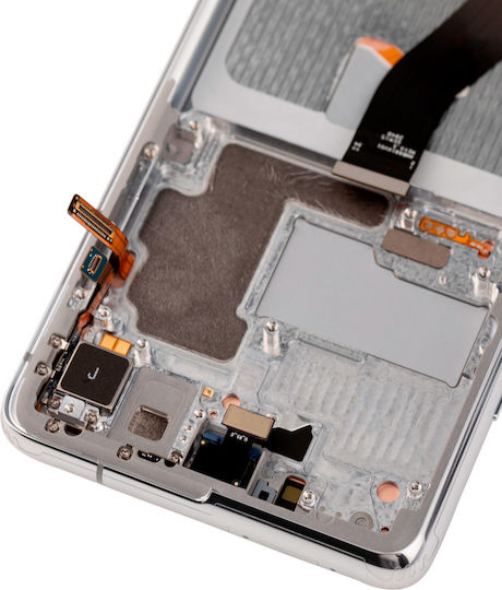 Oled Assembly Frame Samsung Galaxy S21 Ultra 5g Service Pack Phantom Silver