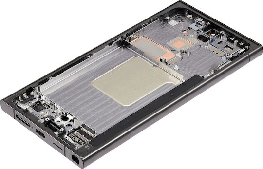 OLED Асембли Рамка Samsung Galaxy S24 Ultra US & International Version Aftermarket Plus Titanium Черен