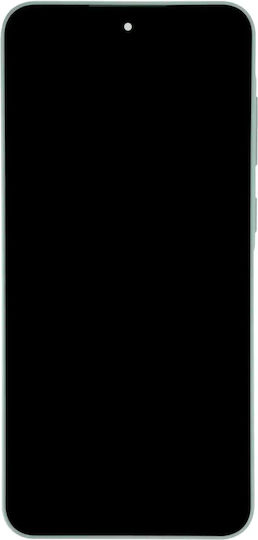 OLED Ersatzbildschirm mit Rahmen Samsung Galaxy A36 5G A366 2025 Aftermarket Plus Limette