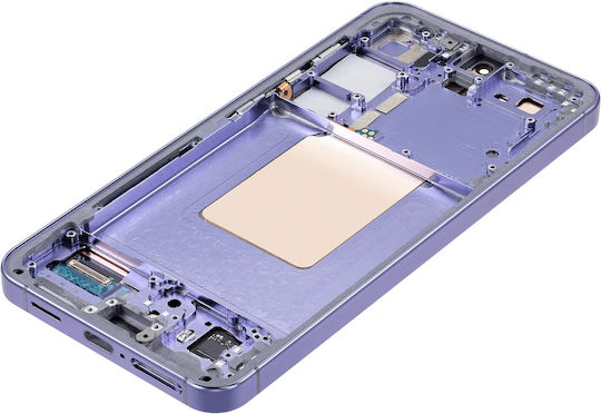 OLED Ersatzbildschirmrahmen Samsung Galaxy S24 5G US & Internationale Version Aftermarket Plus Kobaltblau