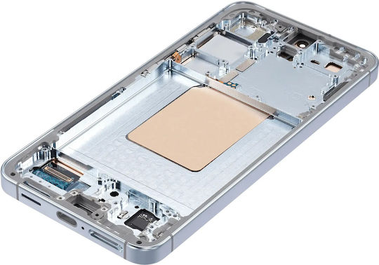 Oled Assembly Frame Samsung Galaxy S24 5g Us & International Version Service Pack Sapphire Blue