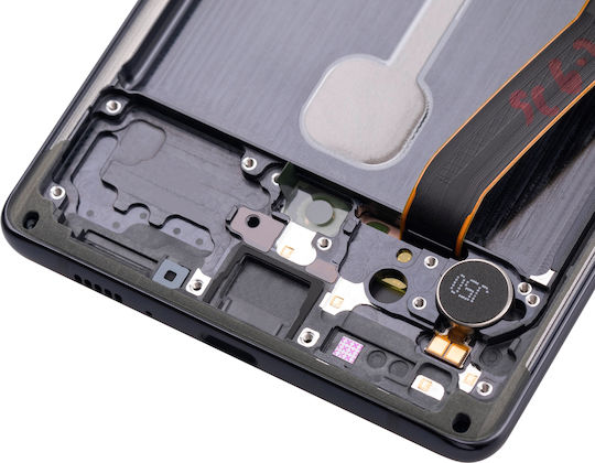 Oled Assembly Frame Samsung Galaxy S10 Lite Service Pack Prism Black
