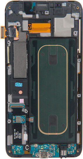 Oled Assembly Frame Samsung Galaxy S6 Edge Plus At&t T-mobile International Service Pack Black Sapphire