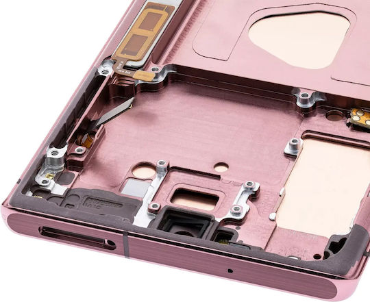 Oled Assembly Frame Samsung Galaxy Note 20 5g Service Pack Mystic Bronze