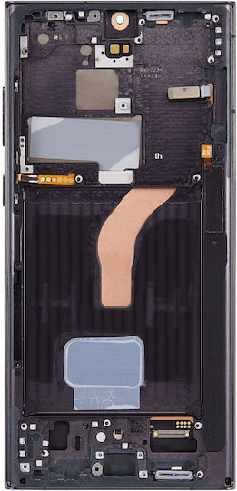 Oled Assembly Frame Samsung Galaxy S22 Ultra 5g Service Pack Phantom Black